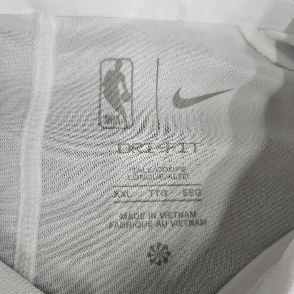 NWT New Orleans Pelicans Polo Shirt Nike Dri-Fit NBA Basketball White Mens XXL